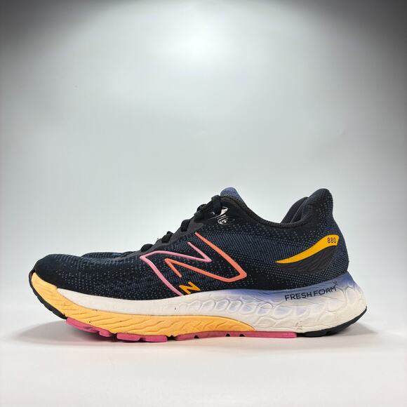 New Balance Fresh Foam X 880v12 Blue Orange Pink Running Shoes Women's Size 9 - Picture 4 of 10